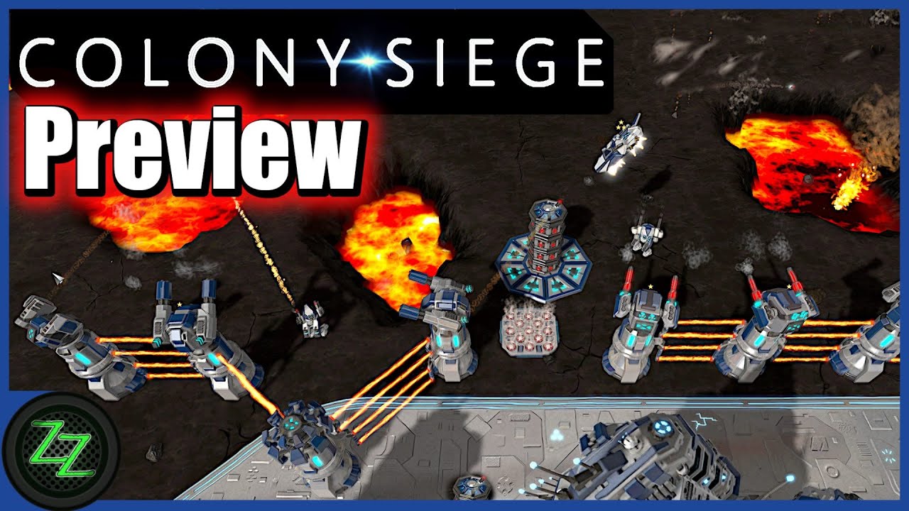 'Video thumbnail for Colony Siege (p)Review - RTS + Tower Defense Mix im Weltraum (German, many subtitles)'