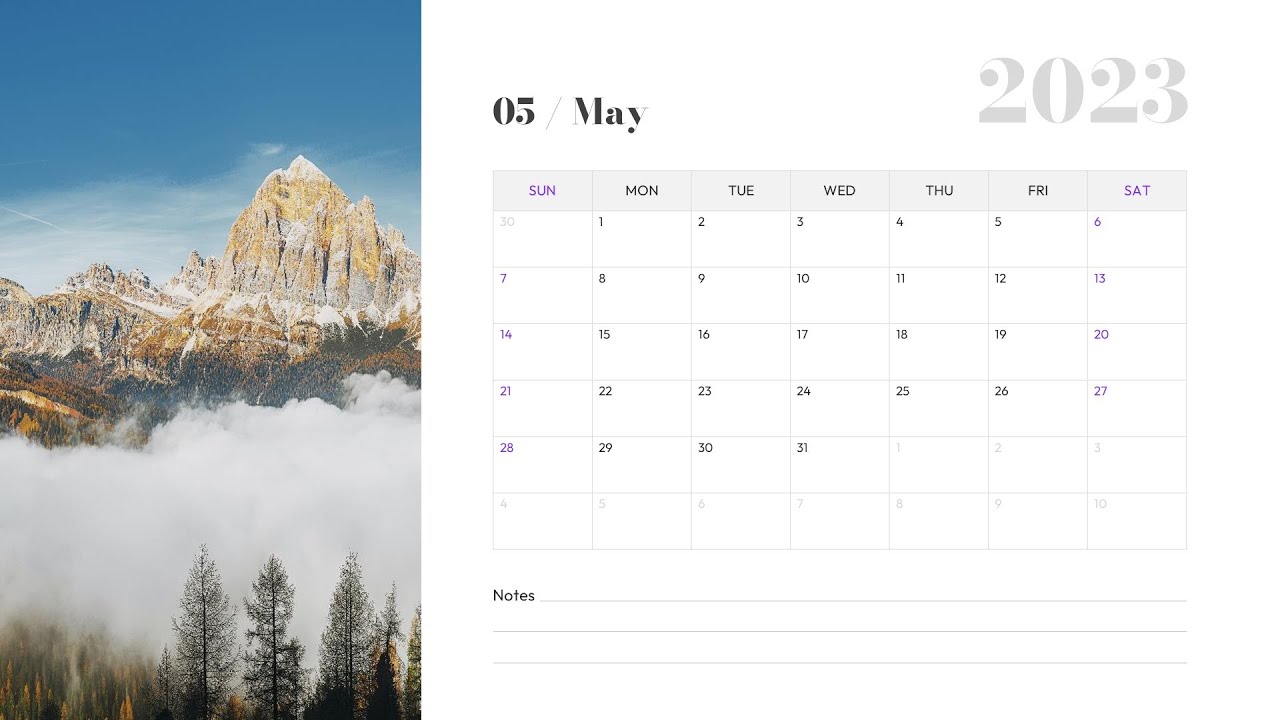 'Video thumbnail for 2023 Calendar PPT and Google Slides Template Free Download'