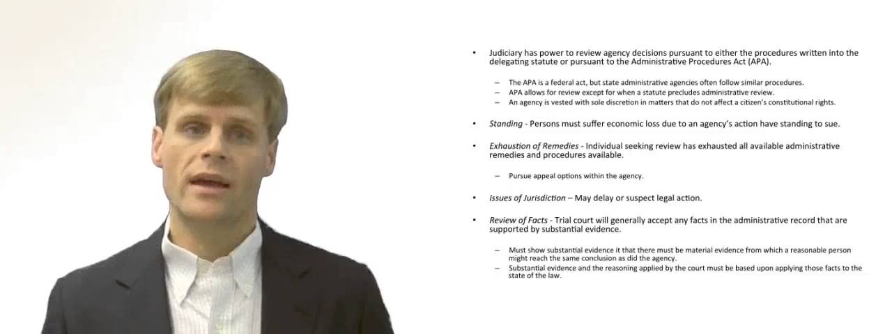 'Video thumbnail for Judicial Authority to Review Administrative Court Decisions'