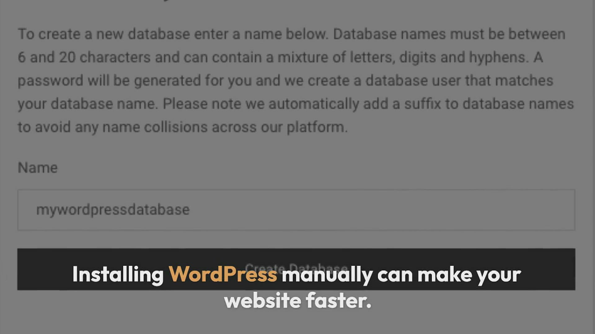 'Video thumbnail for How to Install WordPress Manually: Step-by-Step Tutorial For Beginners'