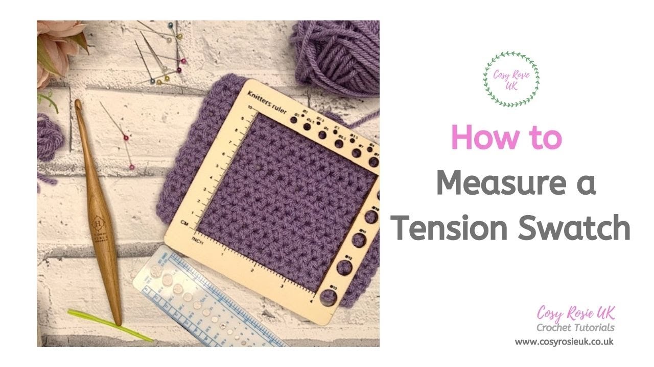 Video thumbnail for How to measure a Tension Square and Gauge Swatch