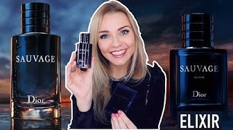 'Video thumbnail for DIOR SAUVAGE VS SAUVAGE ELIXIR REVIEW | SAUVAGE EAU DE TOILETTE VS EAU DE PARFUM | Soki London'