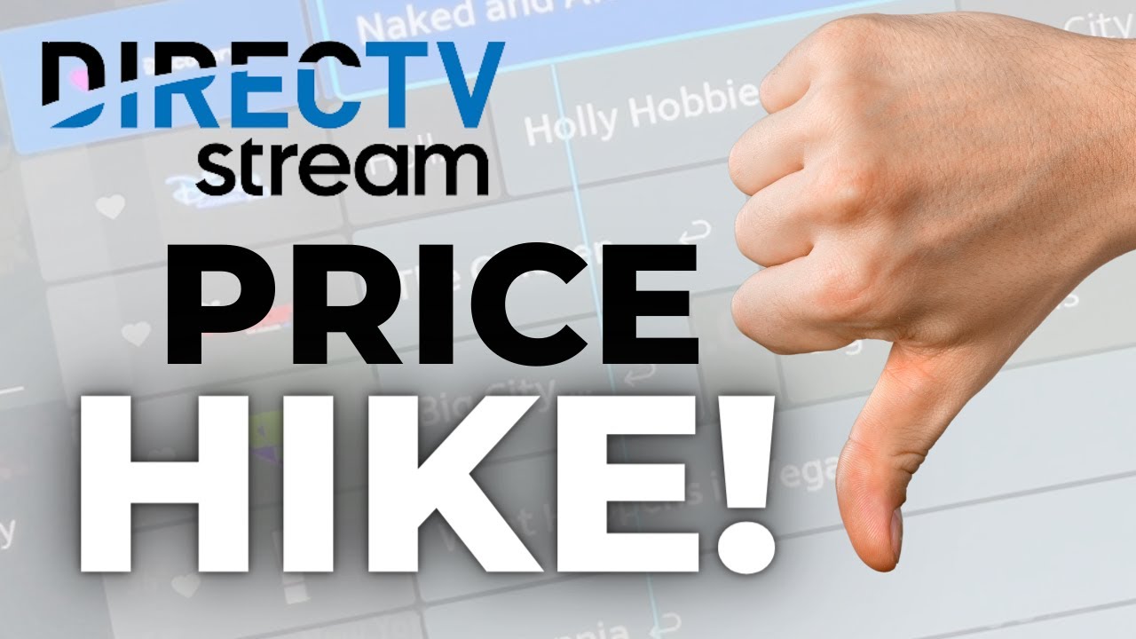 Video thumbnail for NEWS ALERT: DIRECTV STREAM Is Raising Prices for All Live TV Plans in 2023