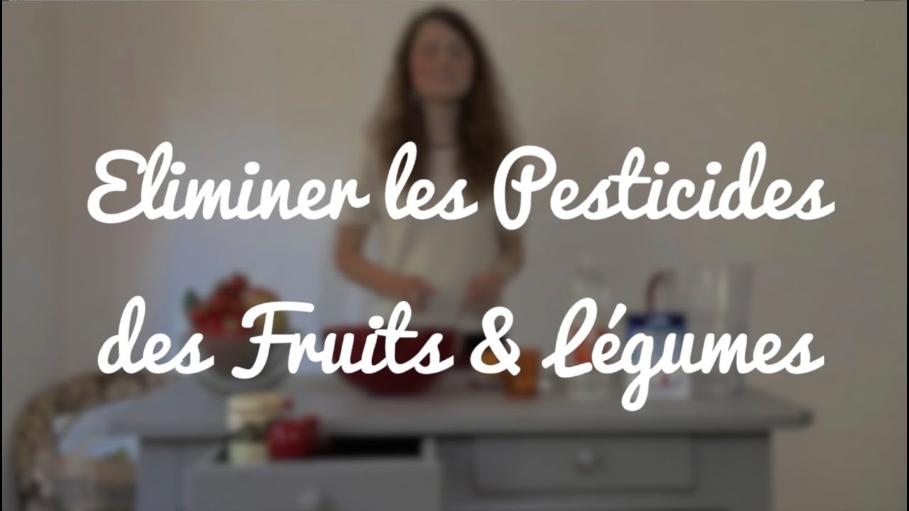 Video thumbnail for RDGM - Eliminer les Pesticides des Fruits & Légumes