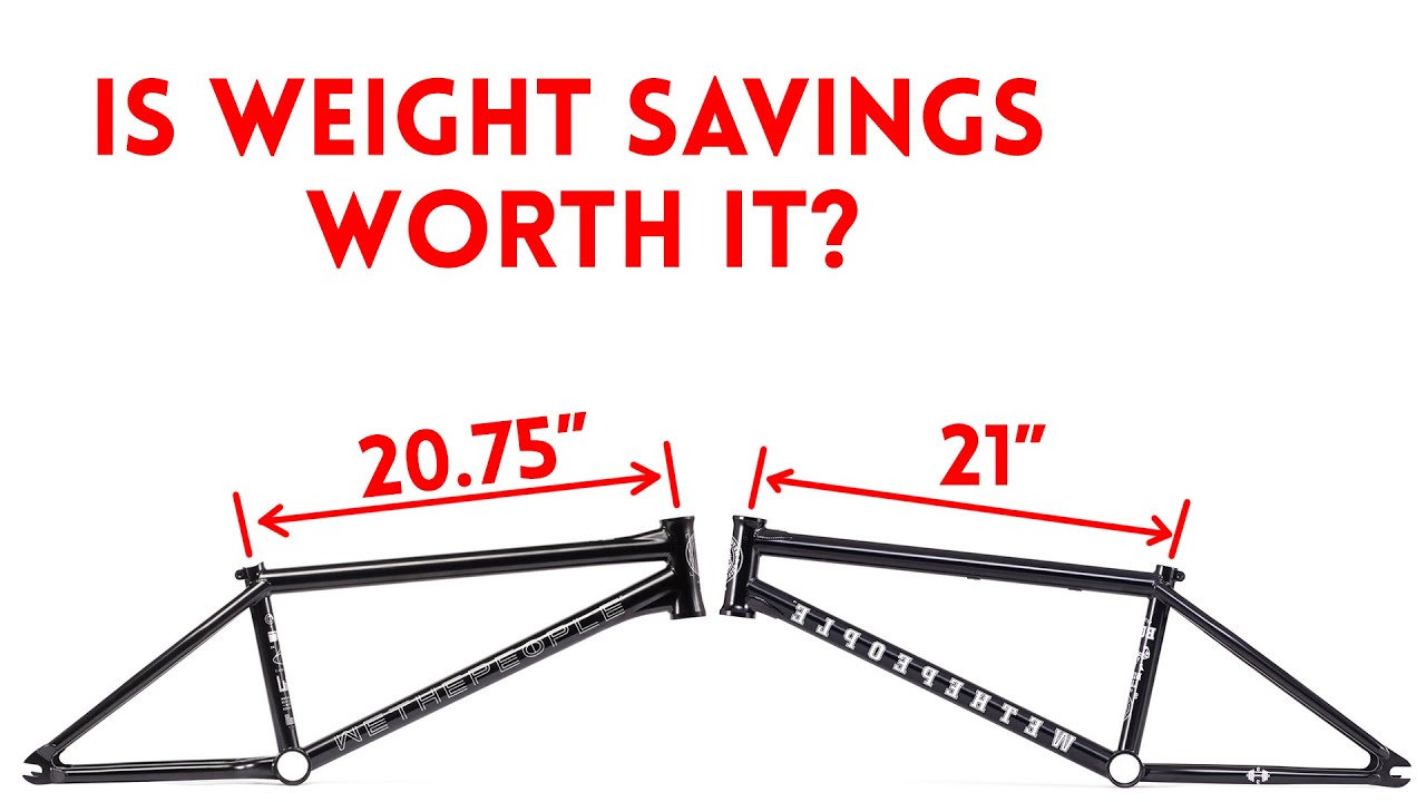 Video thumbnail for Is it worth switching from 21" Toptube to 20.75" to save weight??