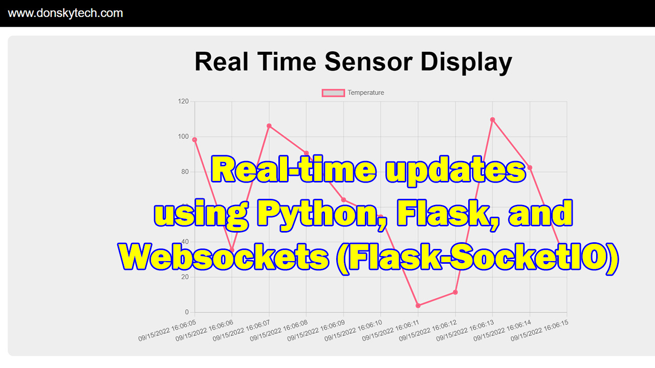 Video thumbnail for Display Real Time Updates Using Python, Flask and Websocket