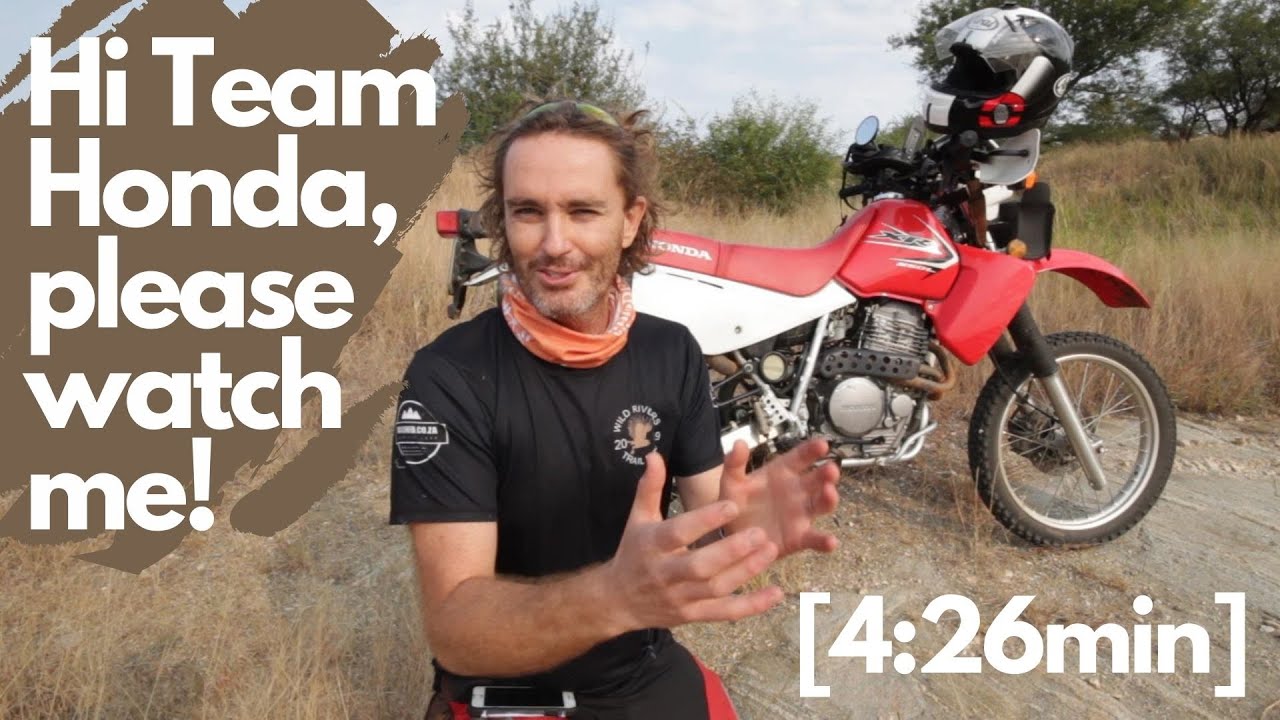 Video thumbnail for Honda CRF300L or CRF1100L Africa Twin - Proposal