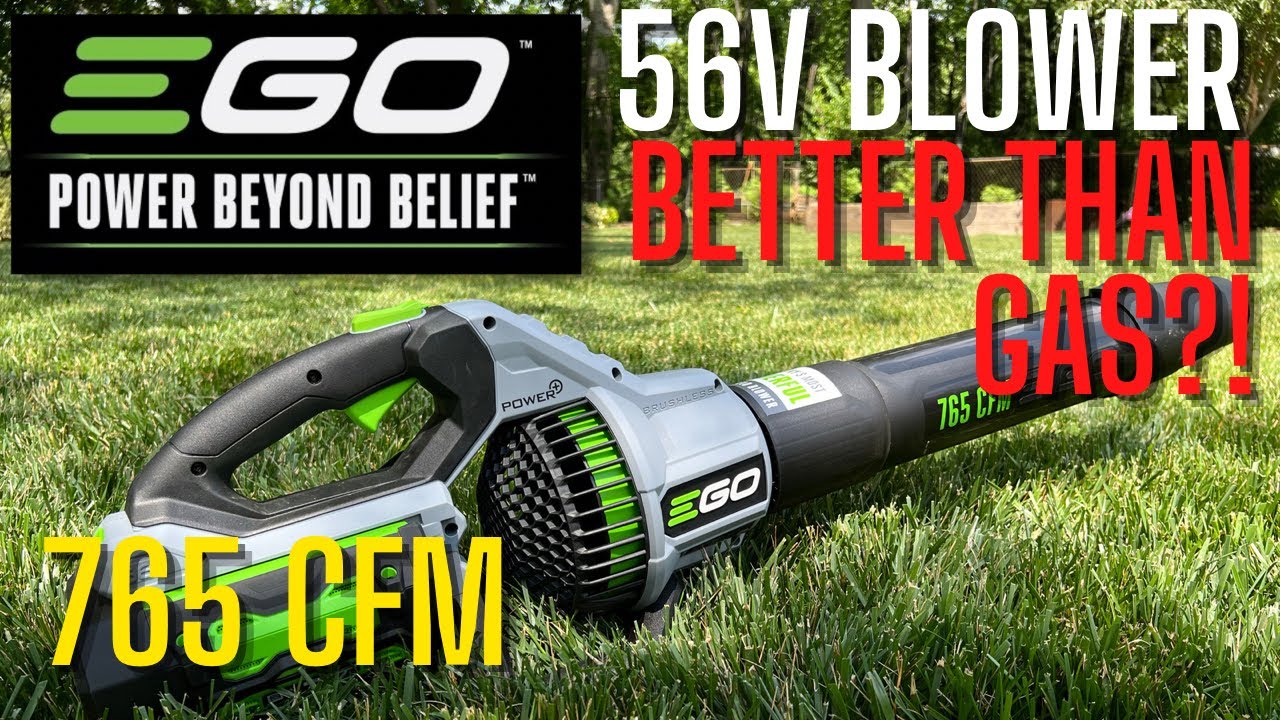 'Video thumbnail for EGO 765 CFM Blower: Review & Giveaway 2022'