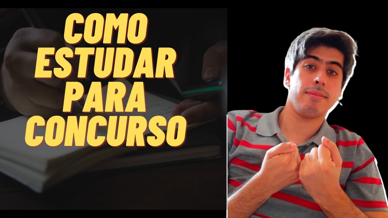 Video thumbnail for Como Estudar para Concurso do zero? 4 Dicas para você agora!