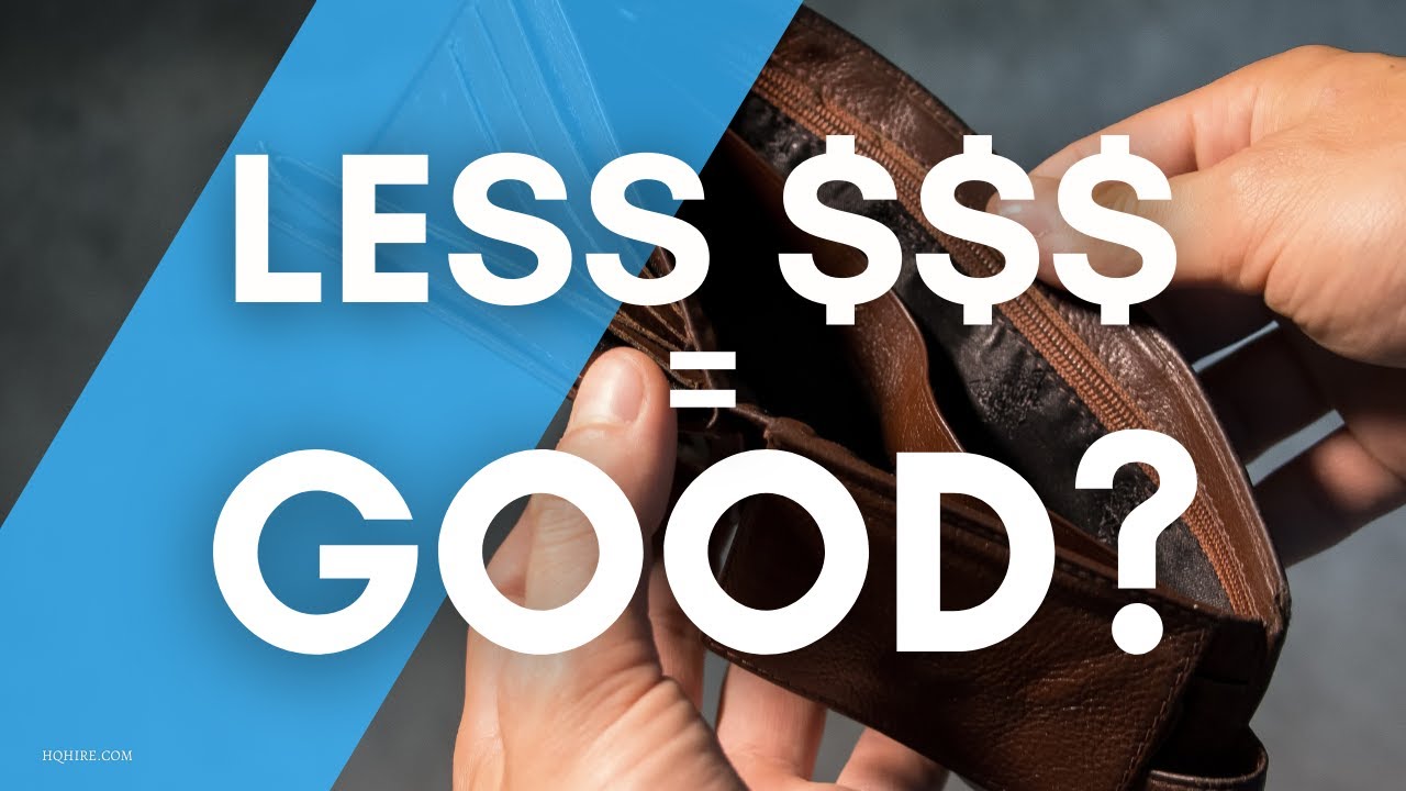 'Video thumbnail for Get a Job that pay LESS make $$ sense?!?'