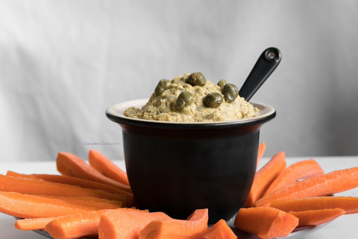 'Video thumbnail for Caper Hummus'