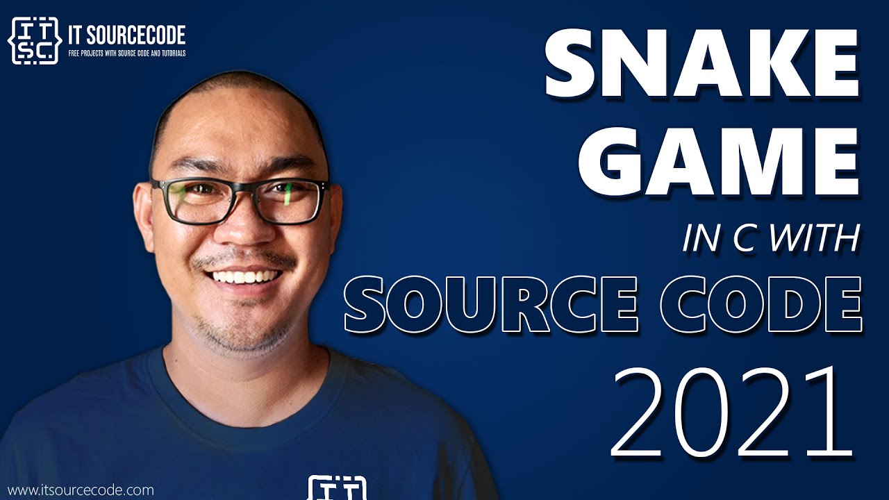 'Video thumbnail for Snake Game in C with Source Code 2021 | C Projects with Source Code Free Download'