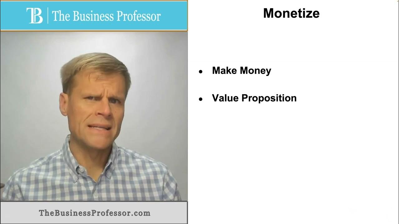 'Video thumbnail for Monetize a Business Idea'