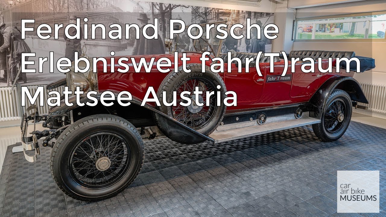 Video thumbnail for Fahrtraum Ferdinand Porsche Erlebniswelt Car / Auto Museum, Mattsee, Austria