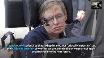 'Video thumbnail for Stephen Hawking Launched The Biggest Search For Alien Life in History'