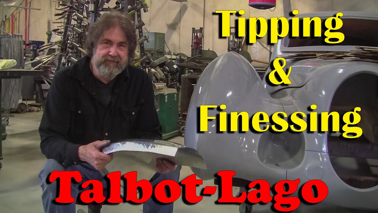 Video thumbnail for Tipping and Finessing the Talbot Lago Fender