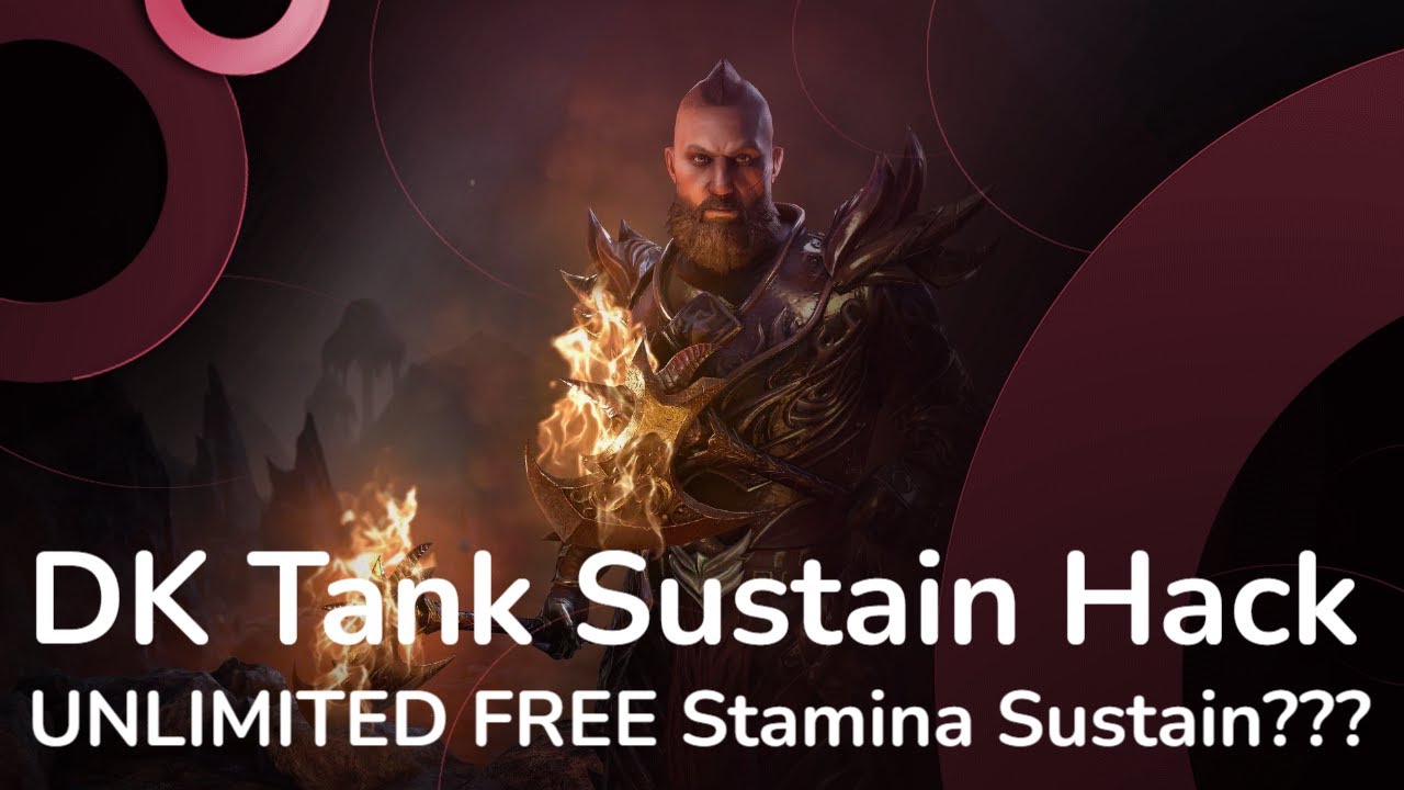 Video thumbnail for DK Tank Sustain Hack - UNLIMITED FREE Stamina Sustain? | Elder Scrolls Online | Ascending Tide