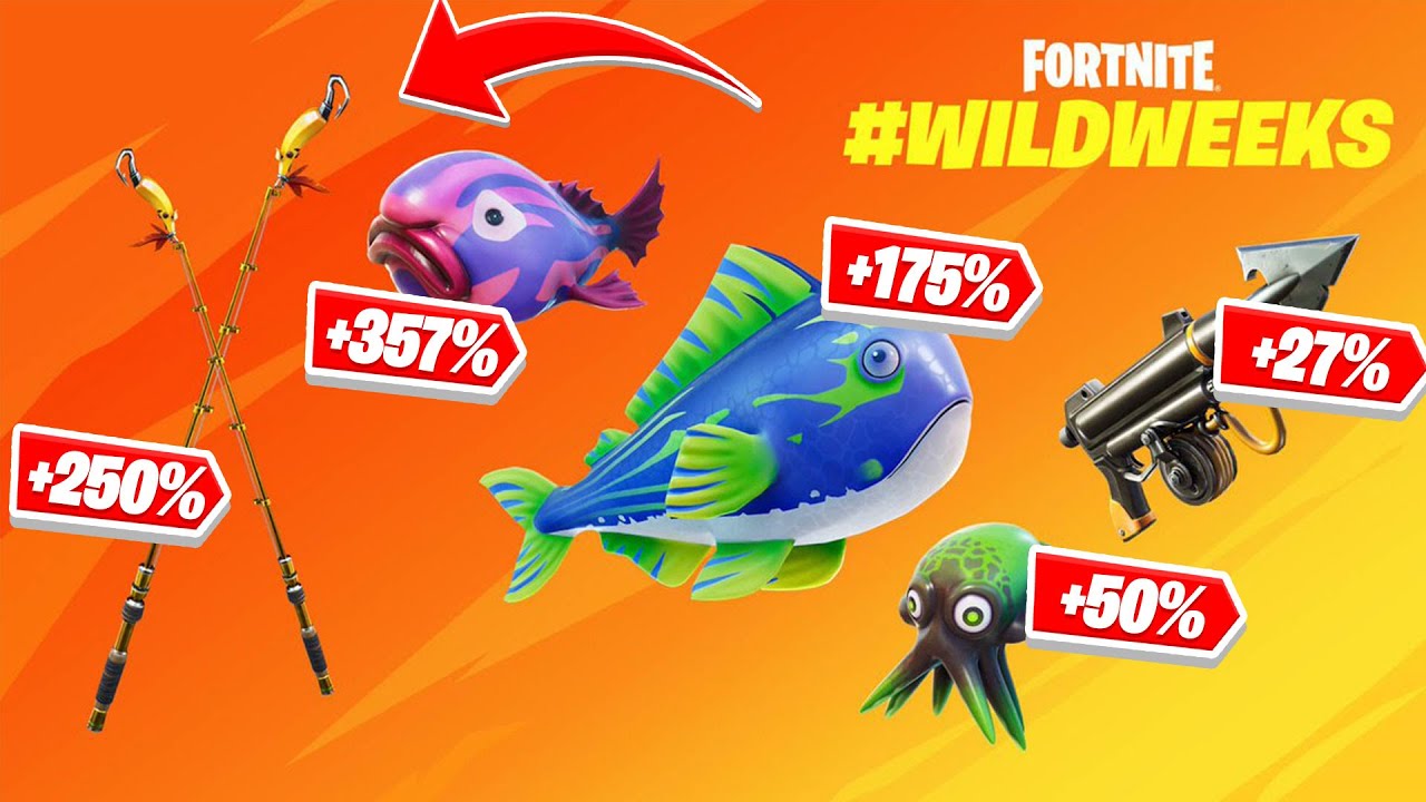 Video thumbnail for Fortnite Wild Week 2 - Catch The Most Fish Now! [Fishing Fiesta]