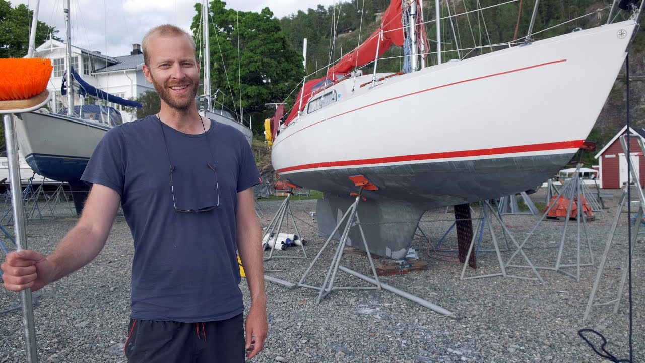 'Video thumbnail for How I learned to love sailing + Sailboat tour (Albin Vega 27)'