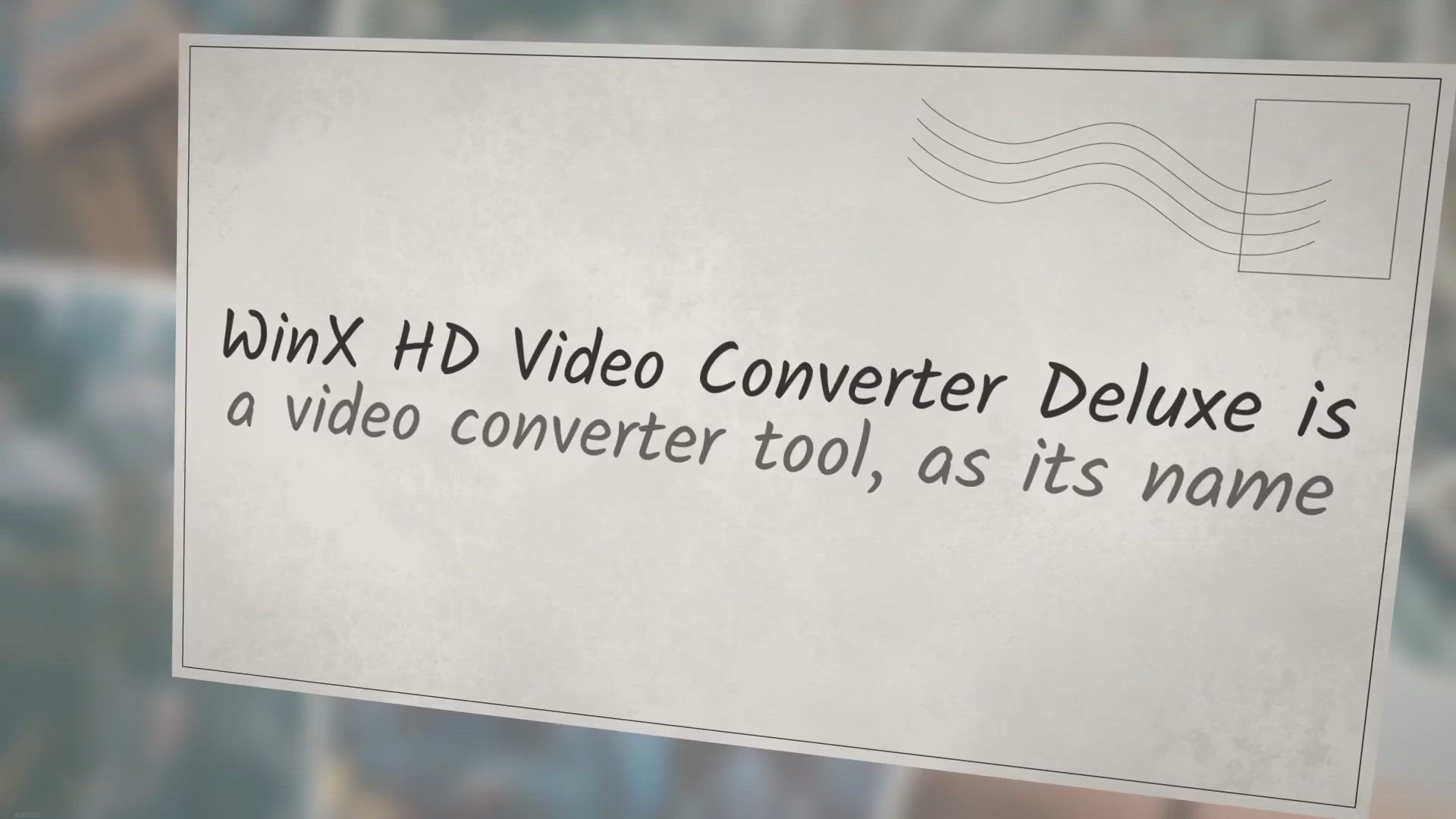 'Video thumbnail for Get WinX HD Video Converter Deluxe Free License'