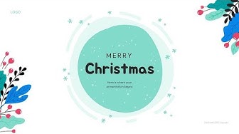 'Video thumbnail for Christmas Slides Template for PowerPoint and Google Slides Free Download'