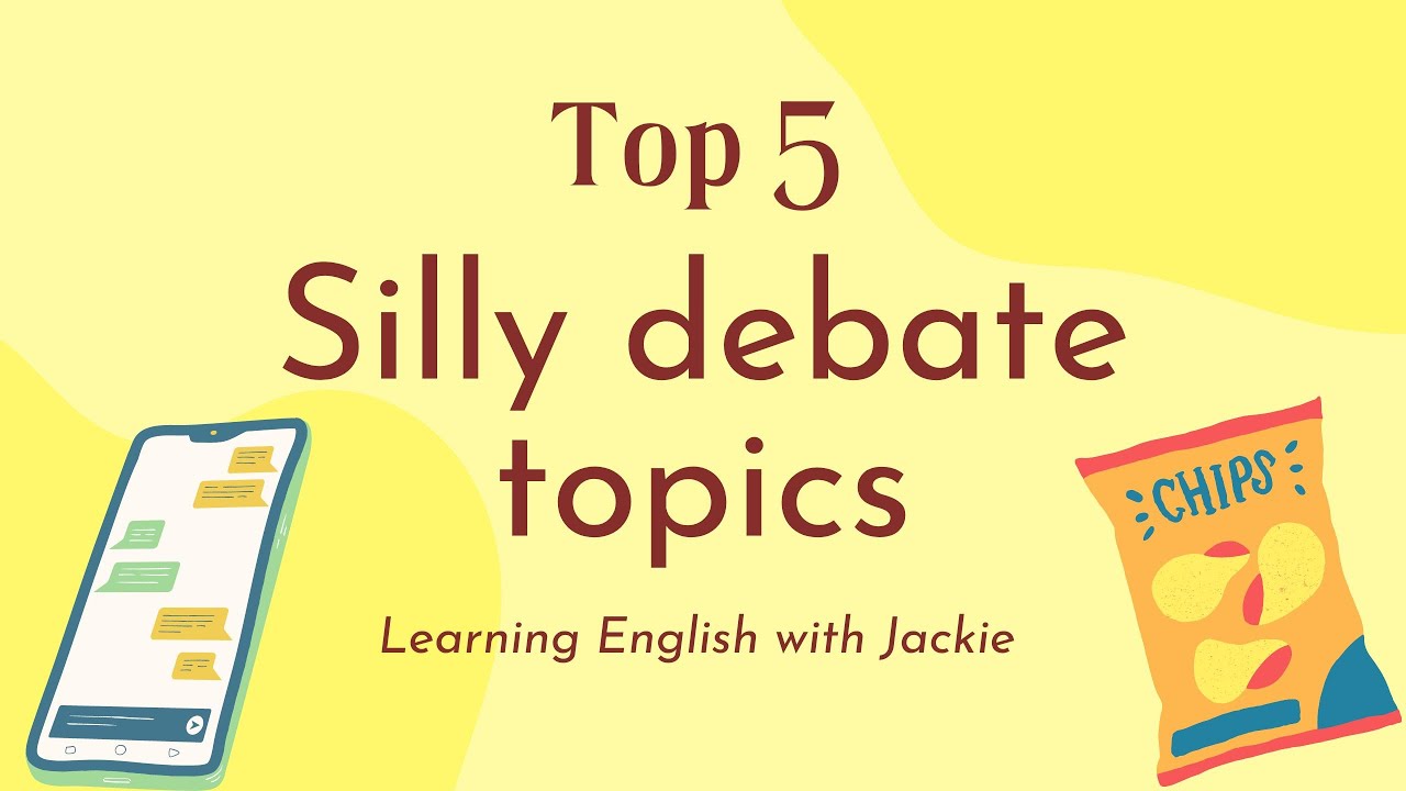 'Video thumbnail for Top 5 debate topics for kids | Debate topics for ESL kids and teens'