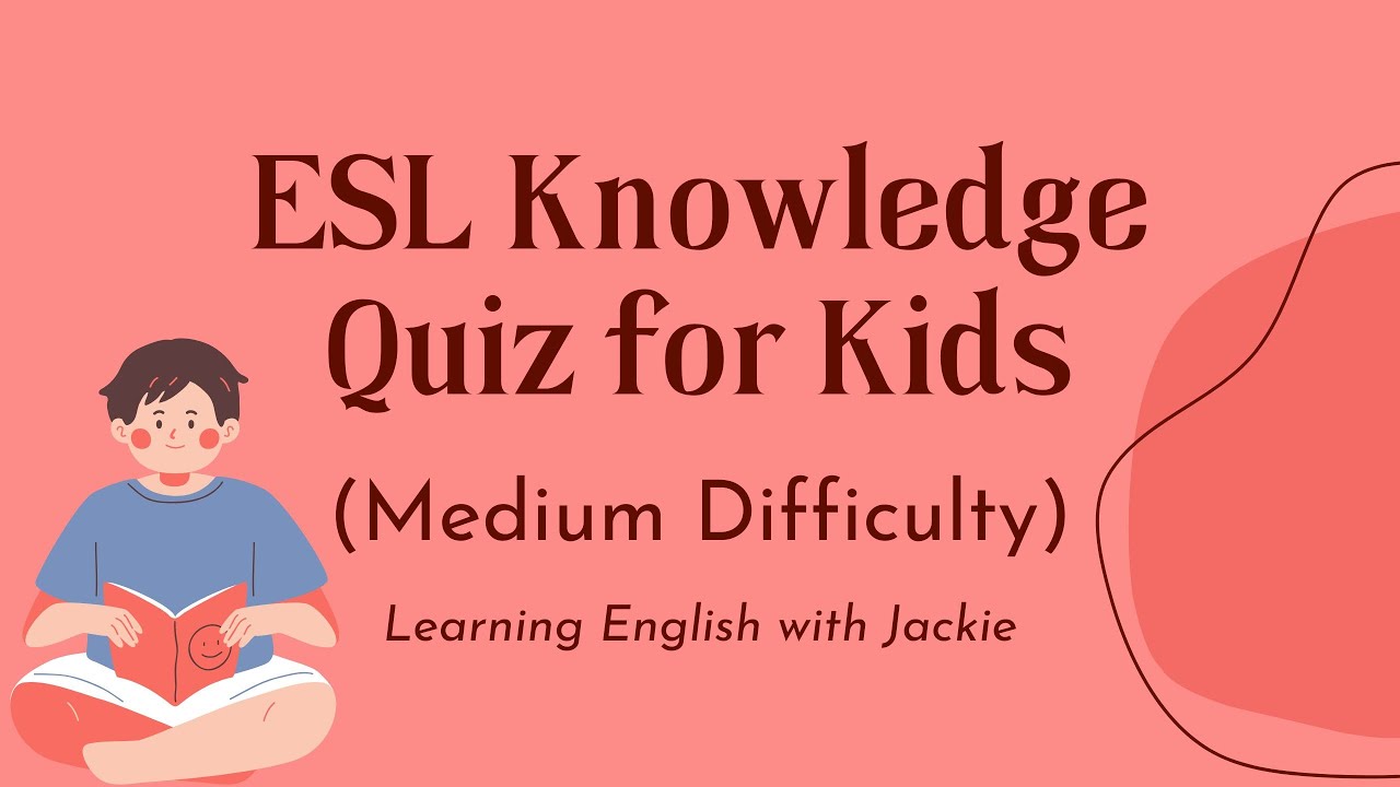 'Video thumbnail for 10 General Knowledge Quiz for Kids (Medium Difficulty) | Fun ESL Activity for Children'