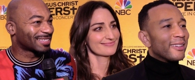 Video thumbnail for Flashback: Watch Legend, Sara Bareilles & Dixon Get Ready for JCS