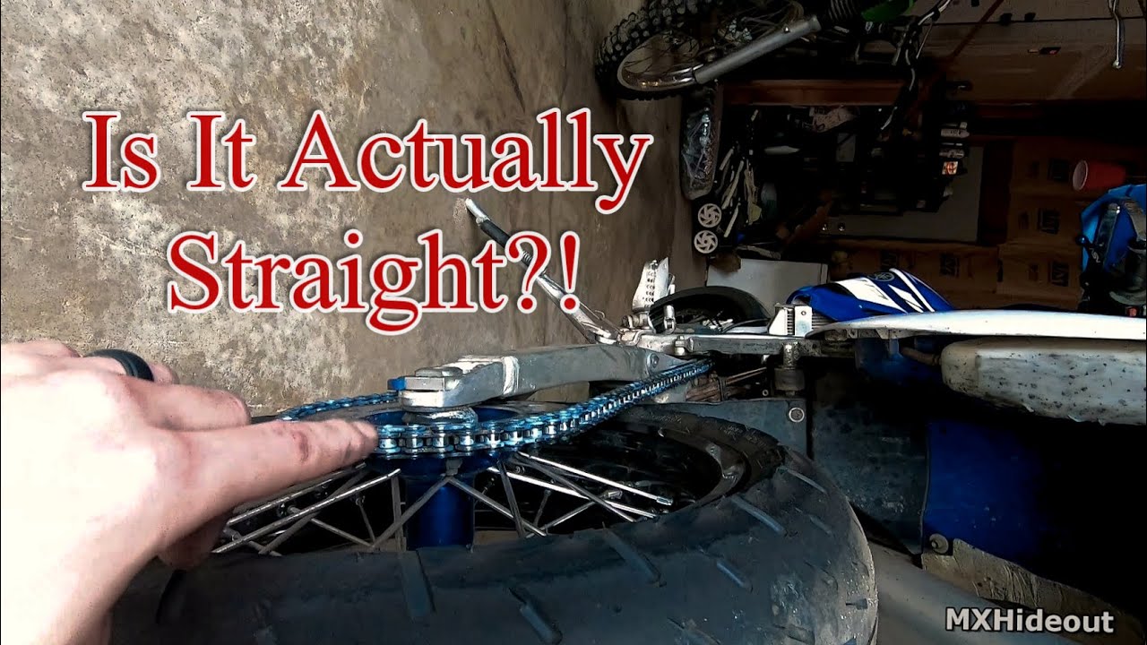 Video thumbnail for How To Properly Tighten A Dirt Bike Chain Without Special Tools