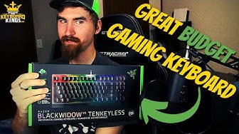'Video thumbnail for Razer Black Widow V3 TKL Review | Great Budget Gaming Keyboard'