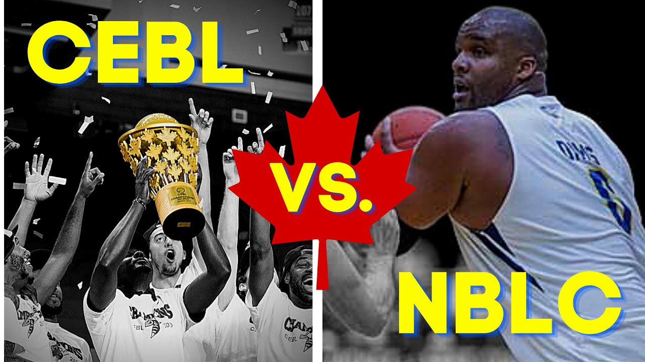 Video thumbnail for Canadian Overseas Pro Basketball Leagues: CEBL vs. NBLC - WHO'S BETTER [Salaries, Comp. & More]!