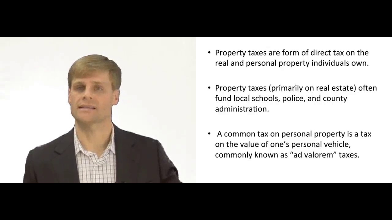 'Video thumbnail for Taxes on Real and Personal Property'