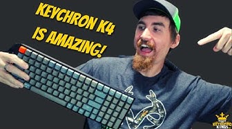 'Video thumbnail for Best Compact 96% Keyboard? | Keychron K4 Review'