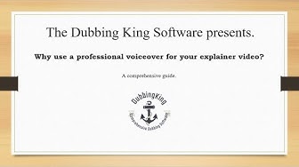 'Video thumbnail for Why Use A Professional Voice Over For Your Explainer Video (Case Study)'
