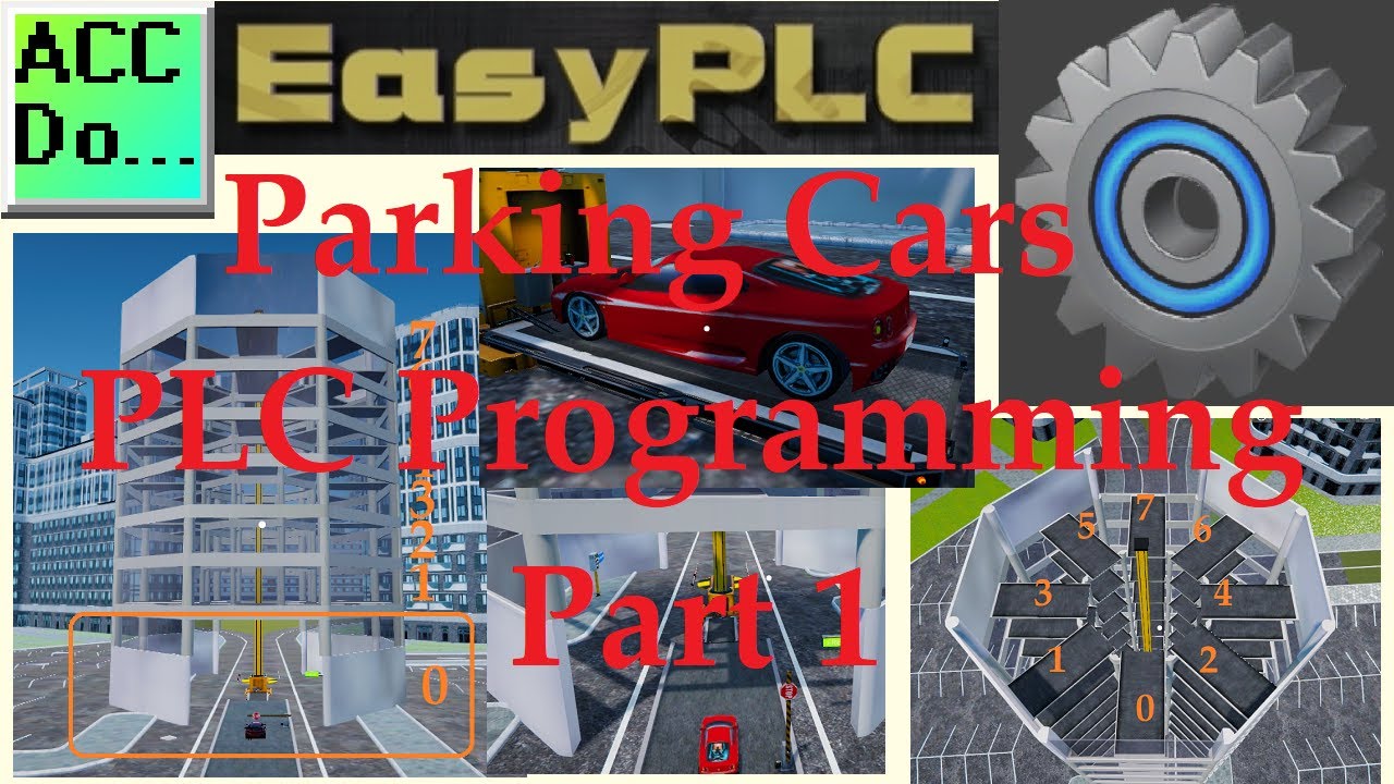 'Video thumbnail for Parking Cars Simulator PLC Programming Part 1'