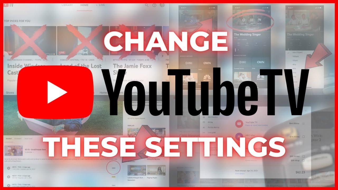 Video thumbnail for 15 YouTube TV Settings You Need to Know! | YouTube TV Tips & Tricks