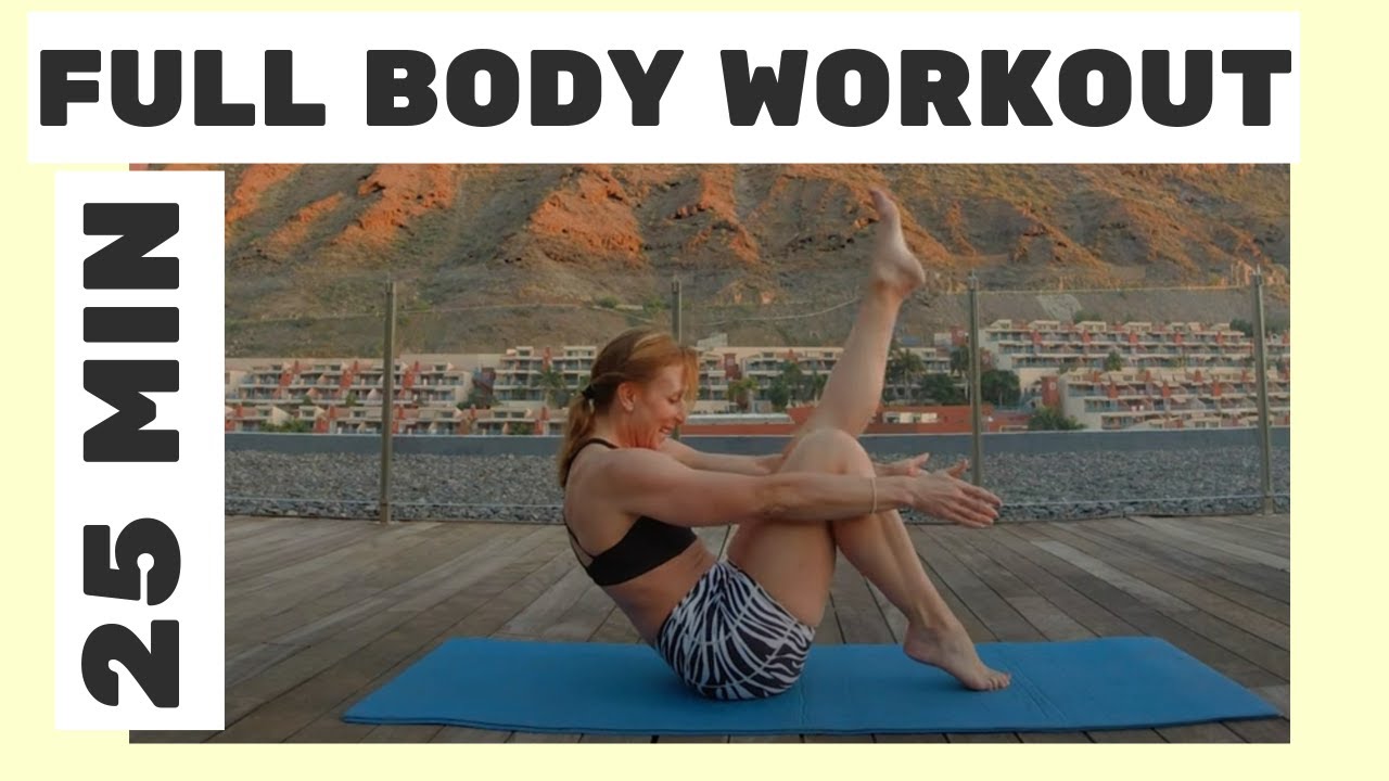 Video thumbnail for 25 Minutes to a Better Body: Try This Pilates Flow Workout for a Full-Body Workout