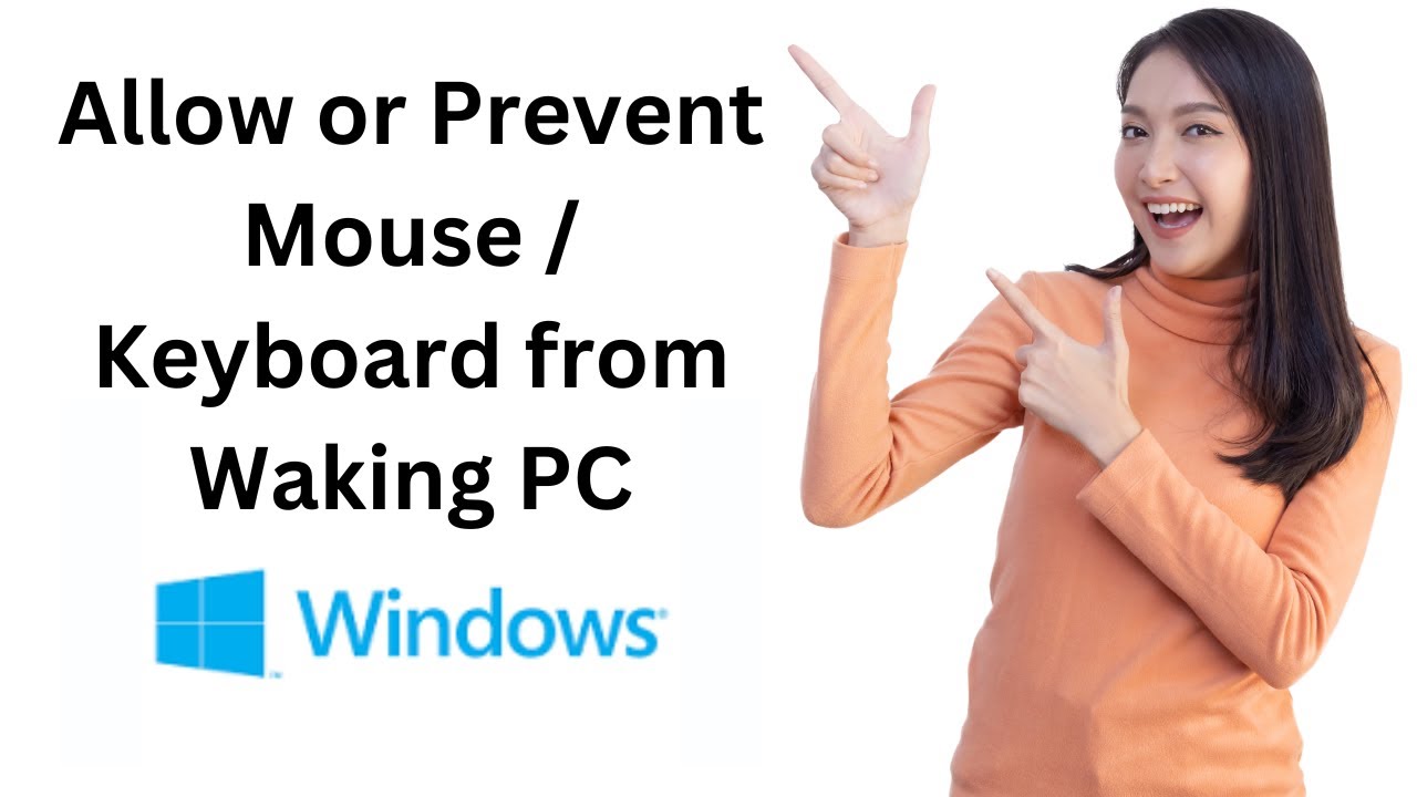 'Video thumbnail for Allow or Prevent Mouse/Keyboard from Waking Windows in Windows 11/10/8/7'