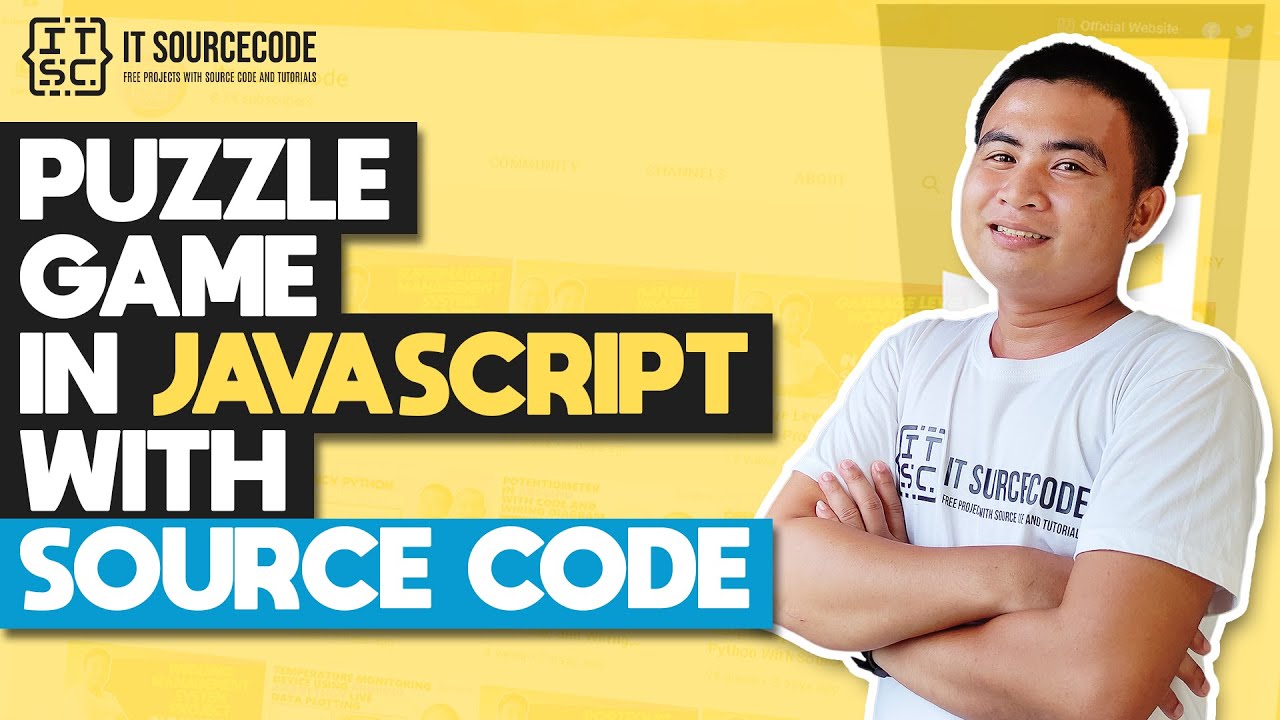 'Video thumbnail for Puzzle Game in Javascript with Source Code with Source Code | Javascript Projects with Source Code'