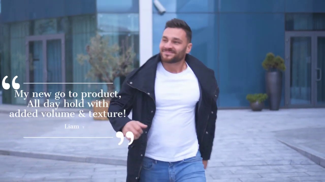 Video thumbnail for Men's Hair products UK by Meso