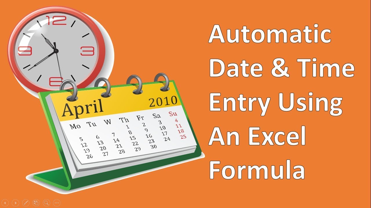'Video thumbnail for Create A Timestamp In Excel With Formulas'