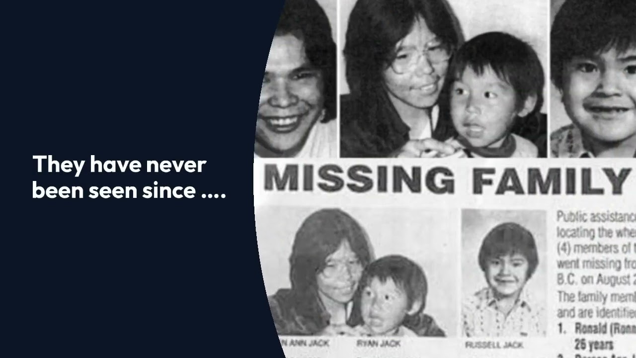 Video thumbnail for Cold Case: The Jack family mysteriously vanished in BC
