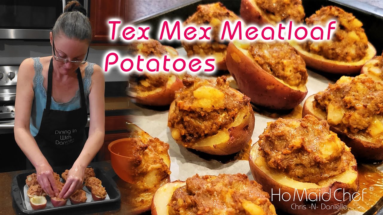 Video thumbnail for Tex Mex Meatloaf Potatoes | Dining In With Danielle