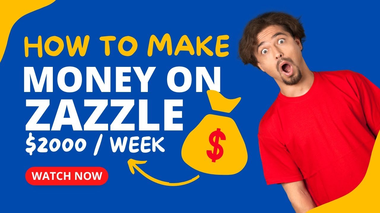 Video thumbnail for The Best Way to Make Money Online Selling Home Decor on Zazzle!