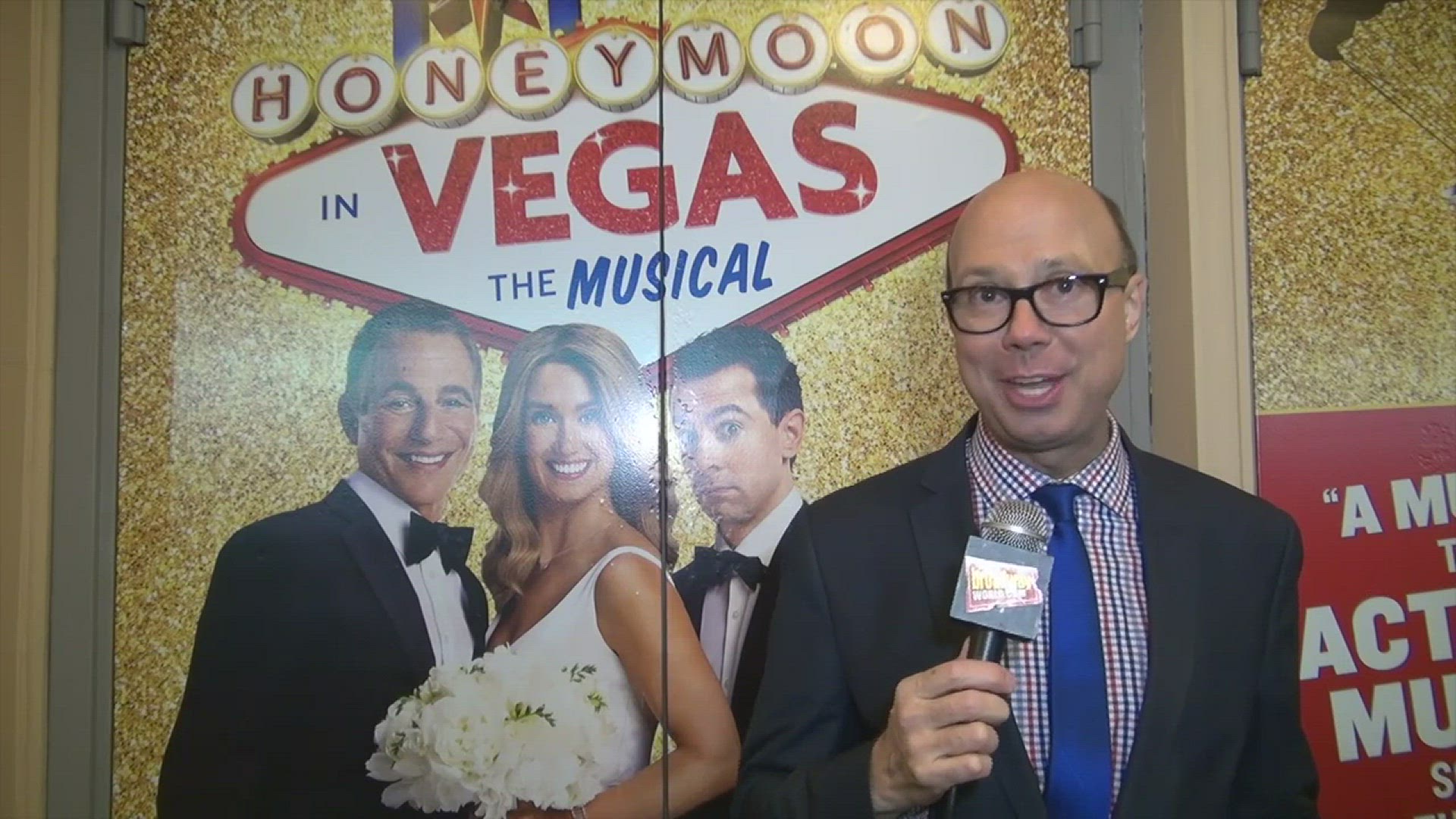 Video thumbnail for On the Red Carpet for HONEYMOON IN VEGAS with Levi, Jordan & More!