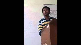 Video thumbnail for Govt.PG College jind. Tere Bin mai....Aakash