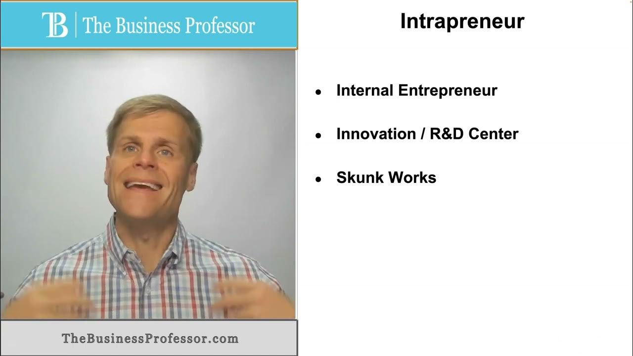 'Video thumbnail for Intrapreneur'