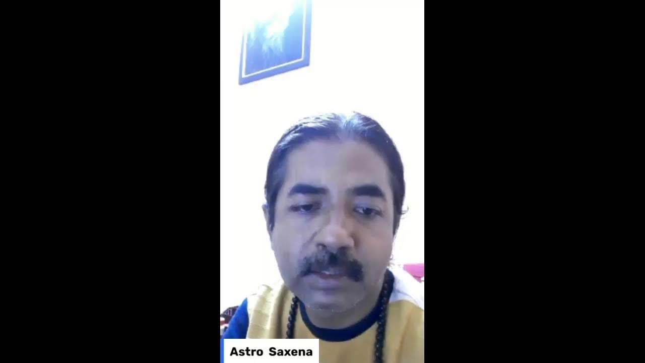 Video thumbnail for Live Astrology Q&A Session - No questions on Marriage and Remedies please