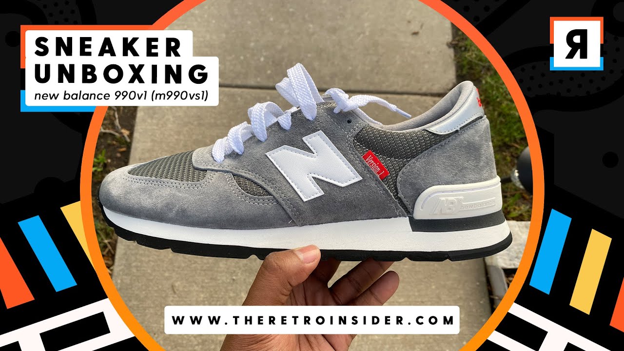 Video thumbnail for Review: New Balance 990v1 “Version Series” (M990VS1)