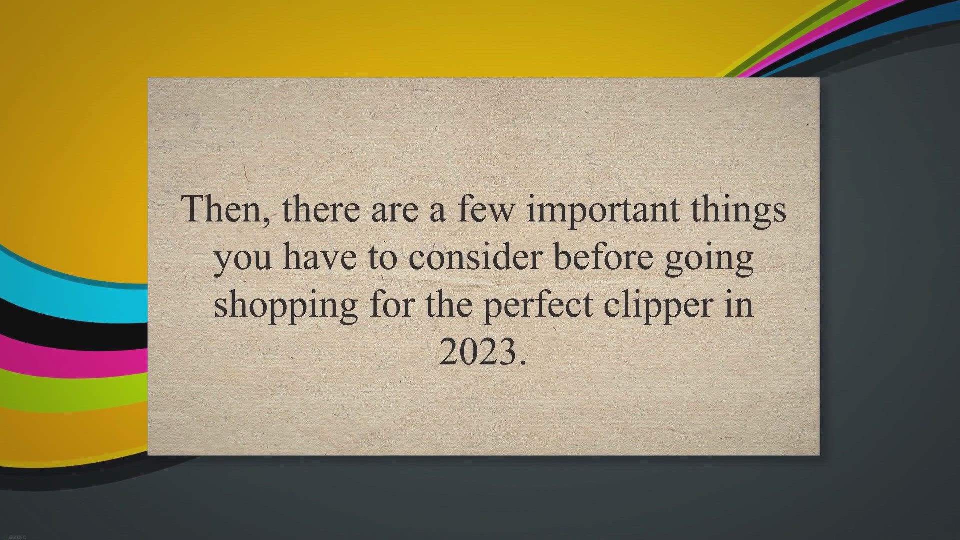 Video thumbnail for Hair Clippers Buying Guide Top10 Best tips (2023)